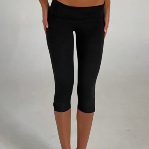 Low Waist Capri Leggings