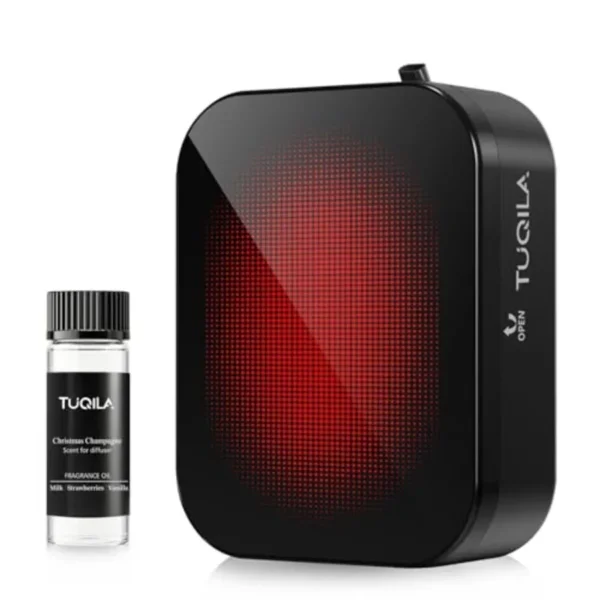 Waterless essential oil diffuser for home, hotel, office; ABS plastic; white; app-controlled smart cold air diffusion up to 200